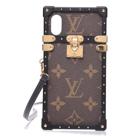 louis vuitton iphone x eye trunk replica|false louis vuitton.